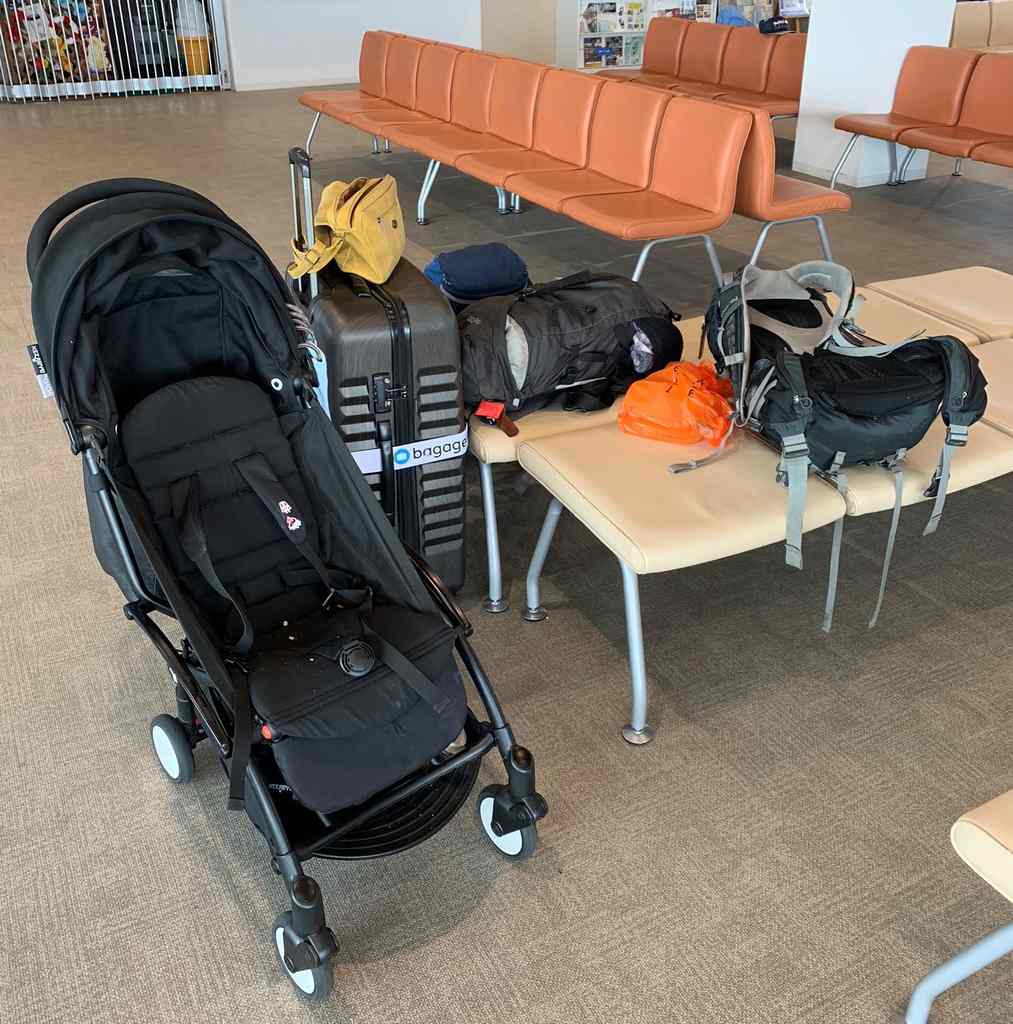 Reizen met baby betekent veel bagage